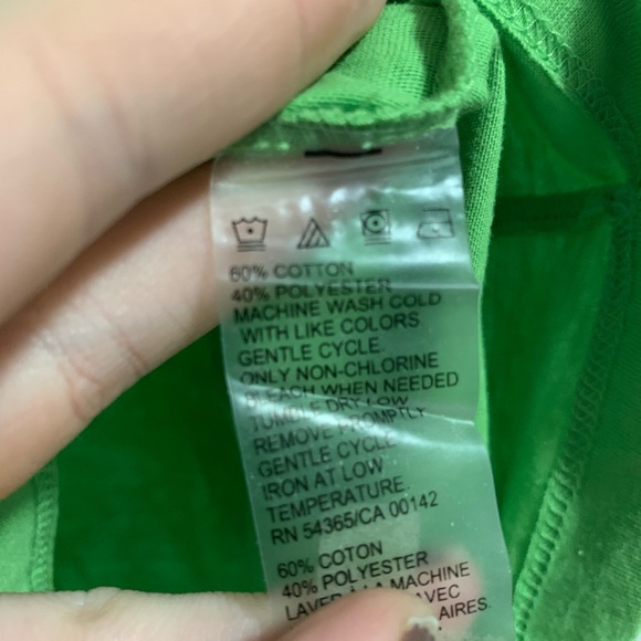 (2/$20) Alia XL Green T-Shirt - Picture 3 of 3